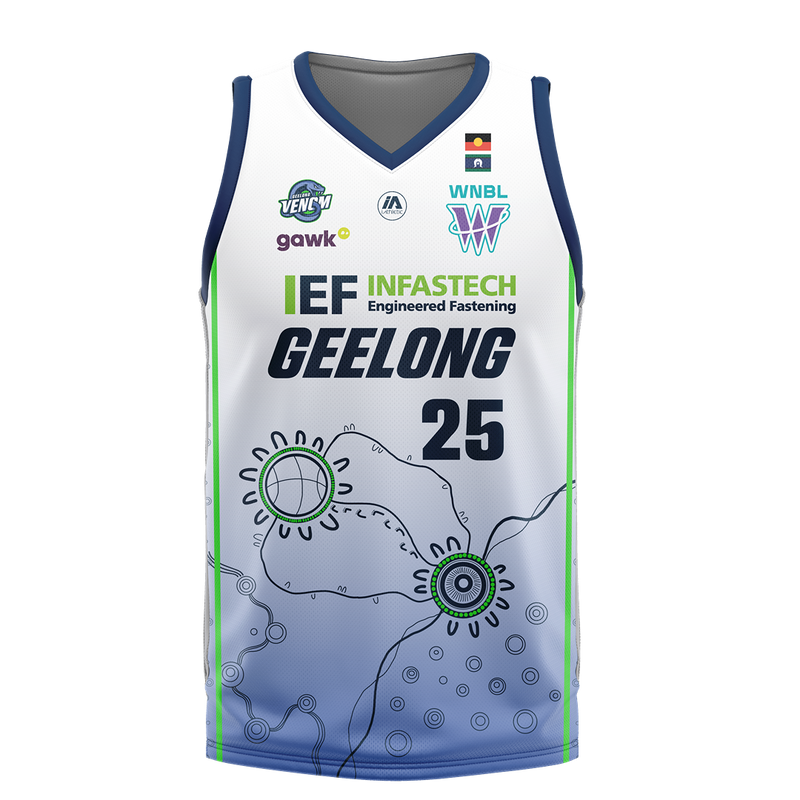Geelong Venom 2025/26 Replica Away Jersey