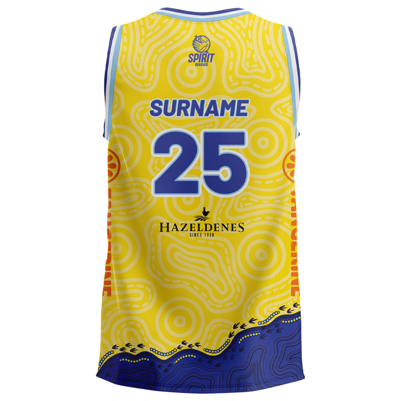 Bendigo Spirit 2025/26 Replica Indigenous Jersey