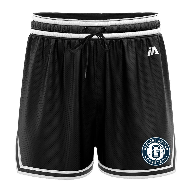 Geelong United Womens Casual Basketball Shorts