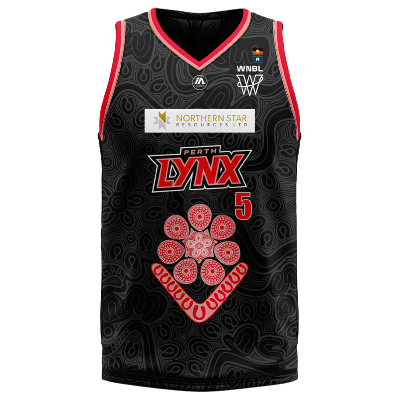 Perth Lynx 2025/26 Replica Indigenous Jersey