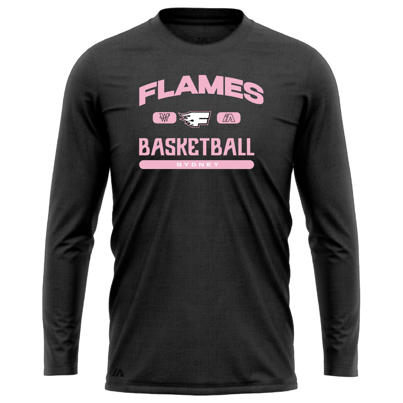 Sydney Flames Performance LS Tee