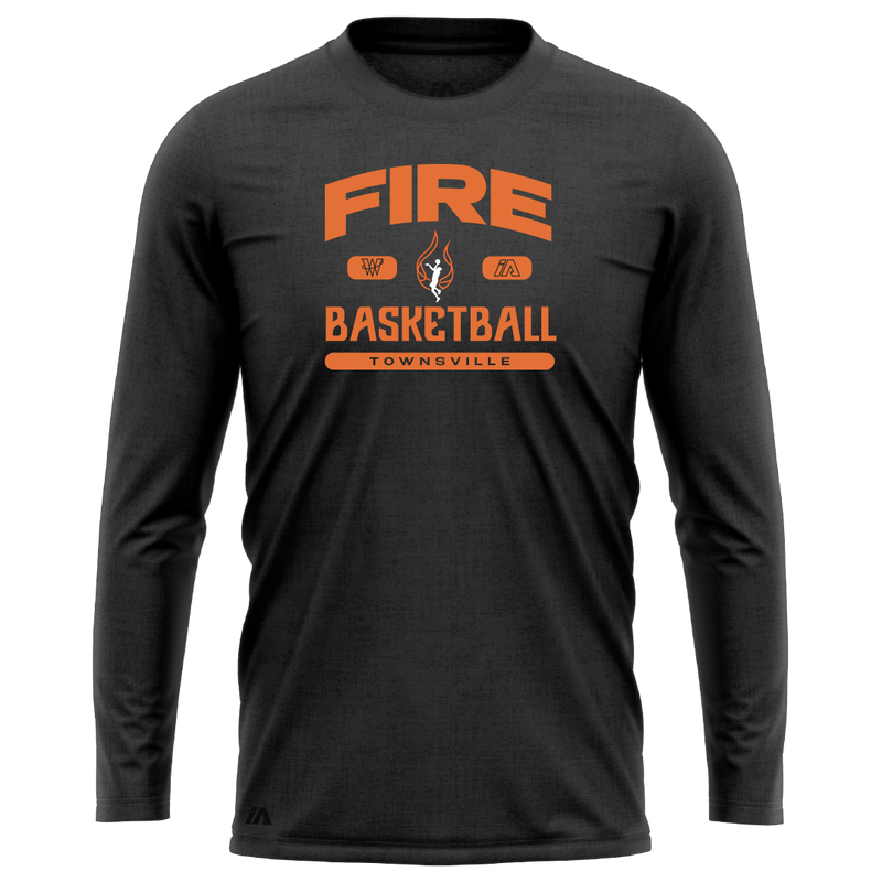 Townsville Fire Performance LS Tee