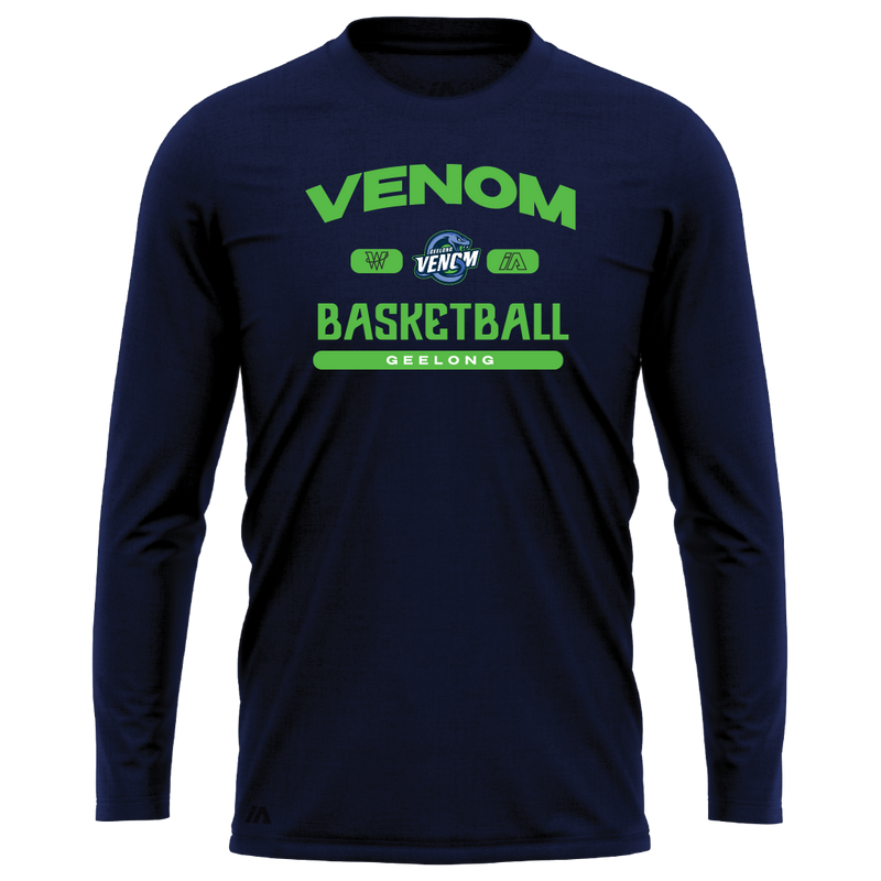 Geelong Venom Performance LS Tee