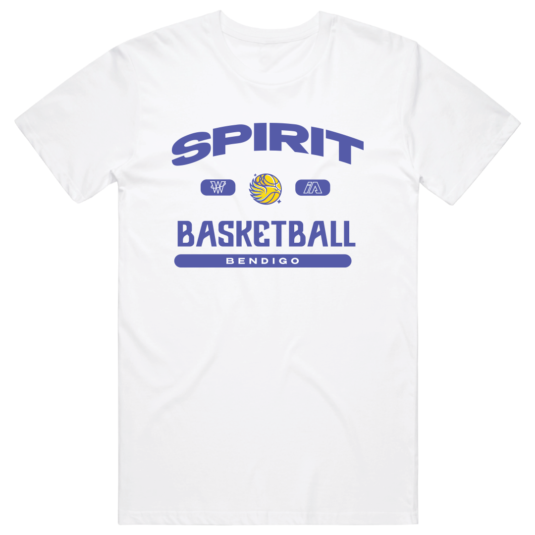 Bendigo Spirit Cotton Tee – Official WNBL Merchandise Store