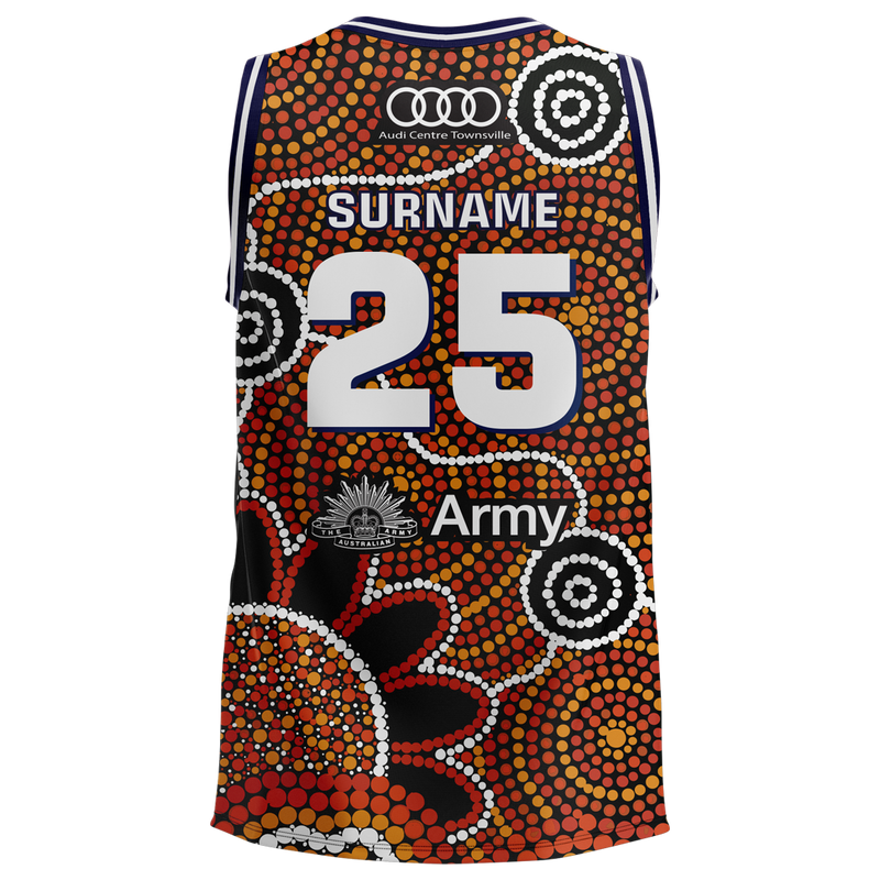 Townsville Fire 2025/26 Replica Indigenous Jersey